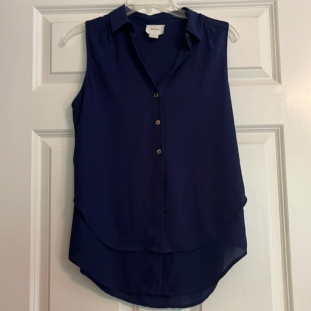 Maeve Tank Top Button down